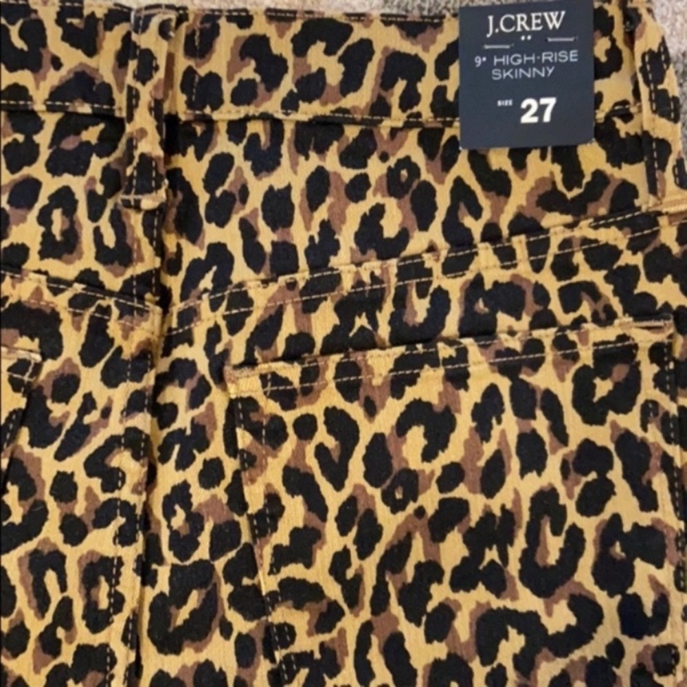 NWT J.Crew High Rise Jeans. - Picture 5 of 8